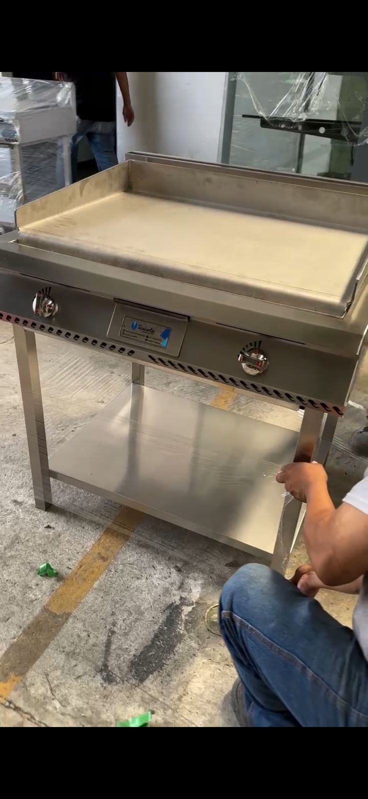 Plancha industrial — Tecniartic